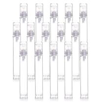 Frascos de bomba de loção Airless Wresty 15 unidades de plástico transparente de 15 ml Frascos de bomba de loção Airless Wresty 15 unidades de plástico transparente de 15 ml