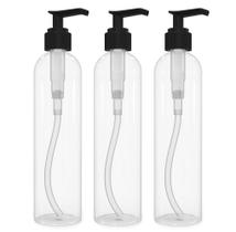 Frascos de bomba de loção BRIGHT FROM 240 mL sem BPA (pacote com 3)