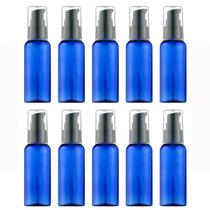 Frascos de bomba de viagem VIDELLY 50mL de plástico transparente 10 peças Frascos de bomba de viagem VIDELLY 50mL de plástico transparente 10 peças