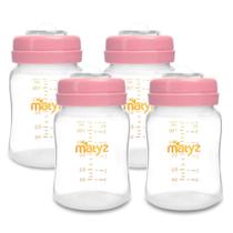 Frascos de coleta e armazenamento de leite materno Matyz, pacote com 4