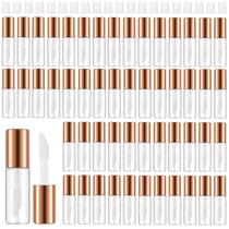 Frascos de protetor labial Jinei 150 unidades de 1,2 ml recarregáveis transparentes Frascos de protetor labial Jinei 150 unidades de 1,2 ml recarregáveis transparentes