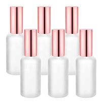 Frascos de spray Furnido de 60 ml (2 fl oz) de vidro fosco (pacote com 6) Frascos de spray Furnido de 60 ml (2 fl oz) de vidro fosco (pacote com 6)