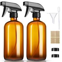 Frascos de spray GIVAMEIHF Amber Glass 500mL, pacote com 2 bicos