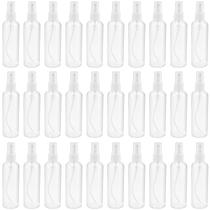 Frascos de spray SINJEUN 120 ml de plástico transparente com tampas, pacote com 30