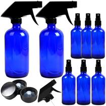 Frascos de spray Youngever Cobalt Blue Glass 240 mL e 120 mL