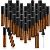 Frascos de spray Zhehao 50 unidades, atomizador de perfume de vidro transparente de 5 mL