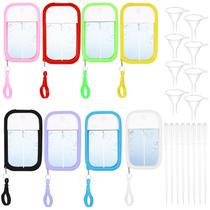 Frascos de spray ZhouBoat Portable Card 50ml Desinfetante para mãos x8