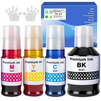 Frascos de Tinta TONTINTA GI-21 4 Cores 170 ml/70 ml Frascos de Tinta TONTINTA GI-21 4 Cores 170 ml/70 ml