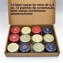 Frascos De Velas Com Estampa Floral 12 24pcs 4oz Recipientes Redondos De Ferro Premium Multiuso Frascos De Velas Com Estampa Floral 12 24pcs 4oz Recipientes Redondos De Ferro Premium Multiuso