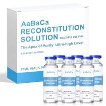 Frascos de vidro AAbaca Rec Solution 20mL x6 com estojo de viagem