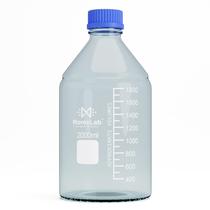 Frascos de vidro de armazenamento MorexLab 2000ml de borosilicato 1 unidade