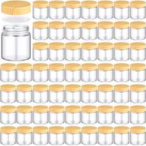Frascos de vidro Norme 120 ml/4 onças com tampas 64 unidades para cosméticos