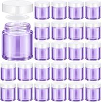 Frascos de vidro Norme 4 onças/120 ml com tampas à prova de vazamentos, redondos, 24 unidades