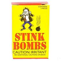 Frascos de Vidro Stink Bombs Rhode Island Novelty (Caixa com 36)