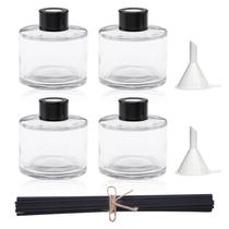 Frascos difusores Agidea Fragrance Glass 100mL com 20 palhetas Frascos difusores Agidea Fragrance Glass 100mL com 20 palhetas