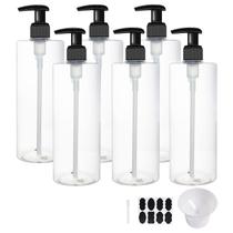 Frascos dispensadores de bomba BPFY, pacote com 6 500 ml para óleo de massagem Frascos dispensadores de bomba BPFY, pacote com 6 500 ml para óleo de massagem