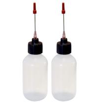 Frascos dosadores Liberty 2x60 ml com agulha de aço inoxidável de 3 cm