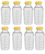Frascos para armazenamento de leite materno Medela, 8 unidades, 250 ml, sem BPA Frascos para armazenamento de leite materno Medela, 8 unidades, 250 ml, sem BPA