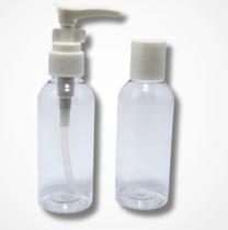 Frascos para Viagem de Plástico Branco
