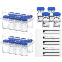 Frascos vazios estéreis Threlaco de 1 ml de vidro com porta de injeção x20
