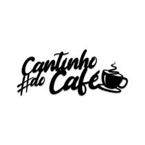 Frase Cantinho Do Café Mdf 3mm Decorativo Letras Decorativas