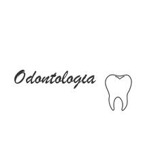 Frase com dentinho MDF Odontologia cor Preto