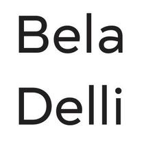 Frase de parede Bela Delli - Mdf 3mm Preto