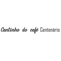 Frase de parede Cantinho do café Centenário - mdf 3mm preto