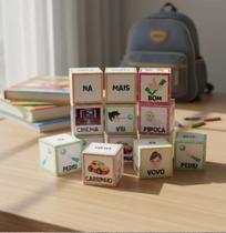 Frases ao Cubo - Jogo Educativo para Desenvolvimento Linguístico