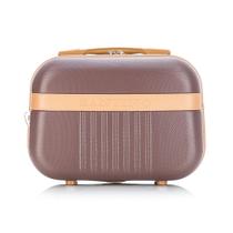 Frasqueira ABS Mala de Mão necessaire Santino Athena Bronze Frasqueira ABS Mala de Mão necessaire Santino Athena Bronze