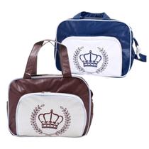Frasqueira Bolsa Maternidade Coroa Saída Bebê Menina Menino Mave Baby