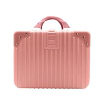 Frasqueira Maleta De Mão Reforçada Viagem Em Abs Rosé