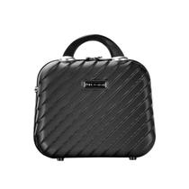 Frasqueira Necessáire Rígida Abs Maquiagem Higiene Viagem Contra Arranhões Mundi Napoli 10 Litros MD2223