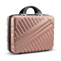 Frasqueira Rosê Gold Mala Viagem Multiuso Bag Organizadora M G Tamanho:M Frasqueira Rosê Gold Mala Viagem Multiuso Bag Organizadora M G Tamanho:M