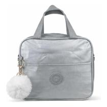 Frasqueira Térmica Feminina Bolsa Marmita Fitness Impermeável com Zíper com Alça Regulável e Bolso Frasqueira Térmica Feminina Bolsa Marmita Fitness Impermeável com Zíper com Alça Regulável e Bolso