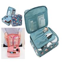 Frasqueira viagem necessaire maquiagem organizador multiuso Frasqueira viagem necessaire maquiagem organizador multiuso