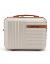 Frasqueira Viagem Polo King ABS Com Alça Compacta Necessaire Cor:Champanhe