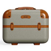 Frasqueira Viagem Super Luxo Necessaire com Alça Transversal Feminina Elegante - Atena - Gash - Branco Frasqueira Viagem Super Luxo Necessaire com Alça Transversal Feminina Elegante - Atena - Gash - Branco