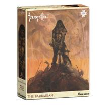 Frazetta The Barbarian Quebra-Cabeça 1000 peças Meeple BR Frazetta The Barbarian Quebra-Cabeça 1000 peças Meeple BR