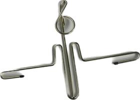 Free Sax Prendedor de Partitura Dourado 1300 Cod 4843