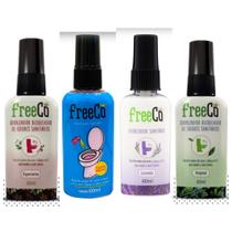 Freecô (4 Unid) Bloqueador Neutralizador Odores Sanitários - Freeco
