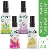 Freecô Fragrâncias Sortidas 60Ml - Kit Com 4 Freecô Fragrâncias Sortidas 60Ml - Kit Com 4
