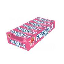 Freegells cream morango 420g 12un - Riclan