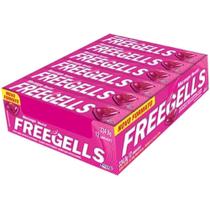 Freegells Drops Morango Mentol c/12 - Riclan