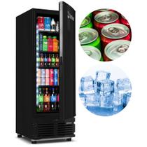 Freezer Conservador E Refrigerador Full Black Porta Cega 561 L EVZ21 Tripla Ação Imbera