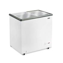 Freezer Conservador Expositor Horizontal Dupla Ação Tampa De Vidro Eco Gelo 156L EEH200XX 220V - EOS Freezer Conservador Expositor Horizontal Dupla Ação Tampa De Vidro Eco Gelo 156L EEH200XX 220V - EOS