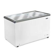 Freezer Conservador Horizontal EOS 247L Eco Gelo Tampa De Vidro EEH300XX Branco 220V Freezer Conservador Horizontal EOS 247L Eco Gelo Tampa De Vidro EEH300XX Branco 220V