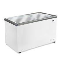 Freezer Conservador Horizontal EOS 247L Eco Gelo Tampa de Vidro EEH300XX Branco Freezer Conservador Horizontal EOS 247L Eco Gelo Tampa de Vidro EEH300XX Branco