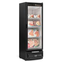 Freezer/Conservador Vertical Conveniência para Sorvetes e Congelados GCVC-45 PR Preto 445 Litros Frost Free Gelopar