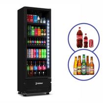 Freezer Expositor Vertical Bivolt De Bebidas Imbera 410 Litros Preto